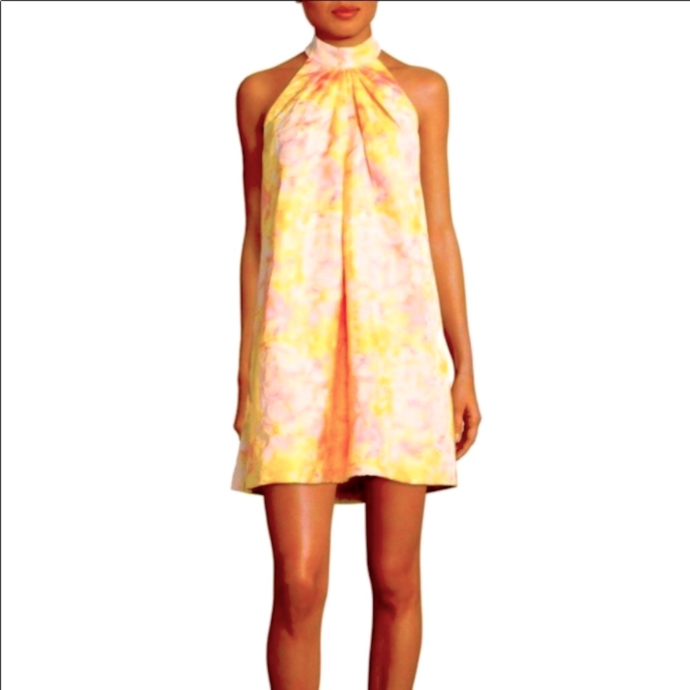 Belle Badgley Mischka  Halter Dress